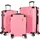 Brubaker London 4-Rollen M / 56 cm / 78 l rosa
