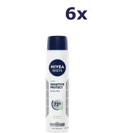NIVEA Sensitive Protect Deodorant-Spray 6 x 150 ml