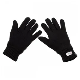 Max Fuchs MFH - Max Fuchs Strickhandschuhe mit Fleecefutter schwarz, Größe M/8