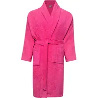 Adore Home Frottee Bademantel 100% Baumwolle für Damen & Herren - L, Rosa - L