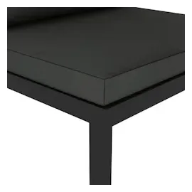 vidaXL Modular-Sofa-Mittelteil mit Kissen Aluminium Anthrazit