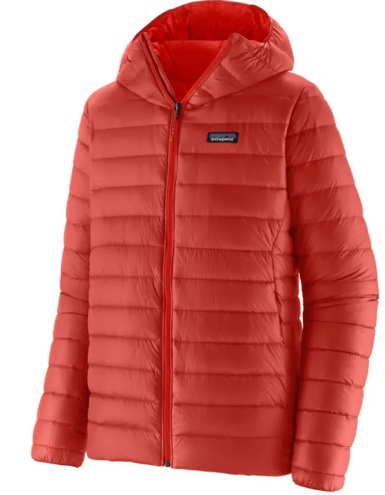 Patagonia M's Down Sweater Hoody - Isolationsjacke - XS - amanita red