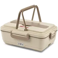 SC03 Vivandiere Big Elektrischer Speisewärmer mit 3 Fächern aus Edelstahl, lu...