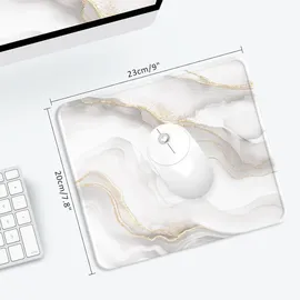 luxuskollektion Gaming Mauspad Klein langlebig genähte Kanten rutschfeste Gummibasis