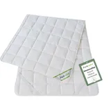 franknatur Topper Unterbett Baumwolle 90 x 200 cm weiß