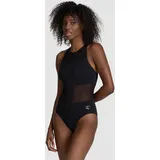 Badeanzug Damen arena Mesh Panels Vent-Back - Black - 42