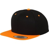 Flexfit Snapback 2-Tone Cap black / neon orange