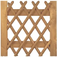 Tetzner & Jentzsch Jägerzaun 100 x 100 cm braun