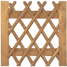 Tetzner & Jentzsch Jägerzaun 100 x 100 cm braun