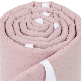 babybay babybay® Nestchen Organic Cotton Royal für Beistellbett Maxi, Boxspring, Comfort und Plus, rosa