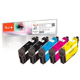 Peach Spar Pack Plus Tintenpatronen, kompatibel zu Epson No. 18, C13T18064010