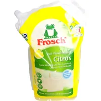 Frosch Citrus Voll Waschmittel für weiß und Kochwäsche 24 WL 1800ml flüssig