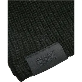 URBAN CLASSICS Heavy Knit Balaclava Schwarz