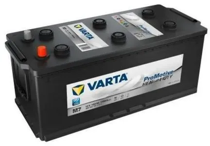 ProMotive Heavy Duty M7 Starterbatterie mit Ca/Ca-Technologie, gefüllt und geladen, wartungsfrei - VARTA