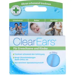 ClearEars Ohrstöpsel zur Wasserentfernung