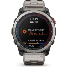 Garmin Quatix 7X Solar Titan