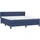 vidaXL Boxspringbett 180 x 200 cm Blau