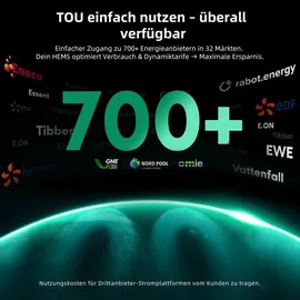 solarmars Balkonkraftwerk monokristallin 2400 W inkl. Halterung
