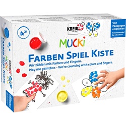 Fingerfarbe Mucki Farbenspielkiste - Zählen Mit Farben Und Fingern