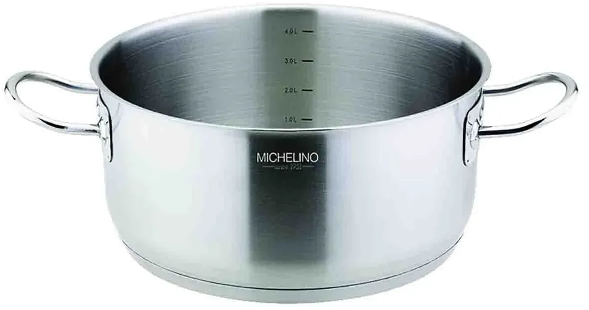 Kochtopf aus hochwertigem 18/10-Edelstahl