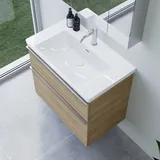 Villeroy & Boch Subway 3.0 Waschtisch, evineo ineo4 Unterschrank B: 80 cm, 2 Auszüge, mit Griff,, 4A708001+BE0809OA,