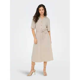 Jdy Blusenkleid Midi Beige 34