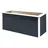 205 x 80 x 81 cm anthrazit