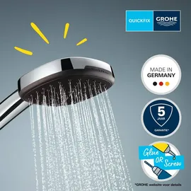 Grohe Vitalio Comfort Duschsystem mit Thermostat Chrom 26696001