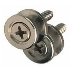 Planet Waves Endknöpfe Chrom