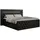 MKS Boxbett, GOLD-9 Led, 120/200 Schwarz Kunstleder - H3