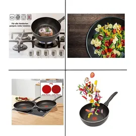Tefal Cook&Clean Pfannen-Set 2-tlg. 28 cm + 28 cm