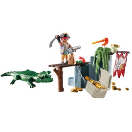 Playmobil Pirates Pirat mit Alligator 71473