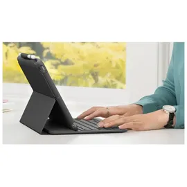 Logitech Slim Folio für iPad 7-9 Gen grafit UK English QWERTY