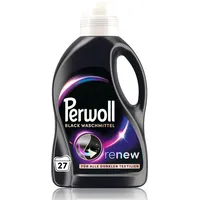 Perwoll Renew Black Waschmittel (27 Waschladungen), Feinwaschmittel reinigt sanft und erneuert dunkle Farben und Fasern, für alle dunklen Textilien, mit Dreifach-Renew-Technologie