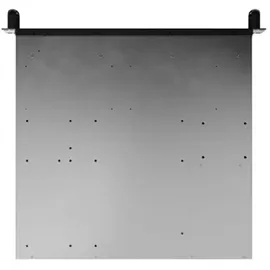LANBERG SC01-4201-10B Modulares Servergehäuse Rack 1U schwarz 4 Lüfter 430x420x44,5 mm