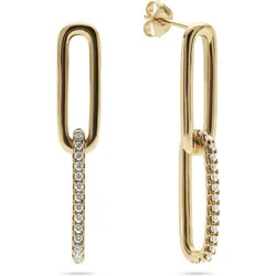 CHRIST Ohrhänger 925er Silber, recycelt gold Damen 