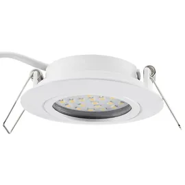 ChiliTec LED-Einbauleuchte "Flat-26" warmweiß - weiß