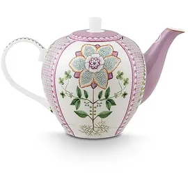 Pip Studio Lily&Lotus Teekanne lila 1,6l