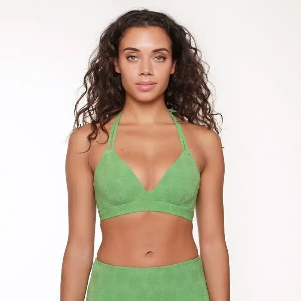 Preisvergleich Produktbild LINGADORE Damen Bikinioberteil Triangel Bikini, Kiwi, 42C