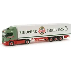 HERPA 156622 1:87 Scania R TL Koffer-Sattelzug "Wandt / Bihophar"