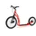 Yedoo Scooter Yedoo Four Y40“. Rot
