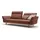 creation by rolf benz 3,5-Sitzer CR.460 Chenille COCO 228 x 103 x 100 cm grau
