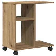vidaXL Beistelltisch Eiche handwerklich 50 x 30 x 55 cm Holzwerkstoff