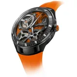 BULOVA 28A205 Herrenuhr Accutron DNA Casino Limited Edition orange