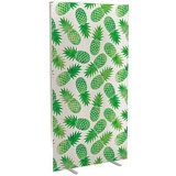 PAPERFLOW Trennwand easyScreen Tropical, 60613 bunt 94,0 x 173,4 cm