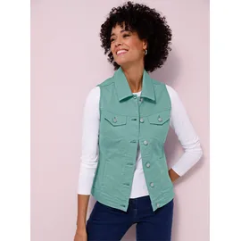 Classic Basics Bequeme Jeans CLASSIC BASICS, Damen, Gr. Normalgrößen, blau, bleached, 81% Baumwolle, 17% Polyester, 2% Elasthan, unifarben, lang, Jeans