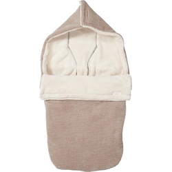 Koeka, Kinderwagen Fusssack, Buggy Fußsack Plüsch Vik clay
