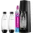 black + 2 PET-Flaschen 1 l + Zylinder