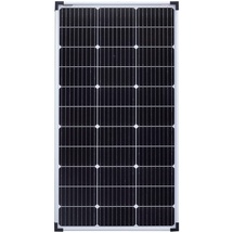 EnjoySolar enjoy solar PERC Mono 12V Solarpanel Solarmodul Photovoltaikmodul, 166mm*166mm Monokristalline Solarzelle mit 9 Busbars, ideal für Wohnmobil, Gartenhäuse, Boot