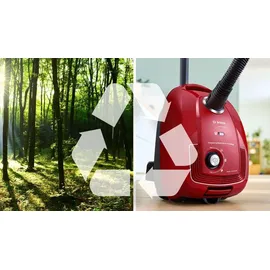 Bosch Serie 4 BGD38RD1H rot